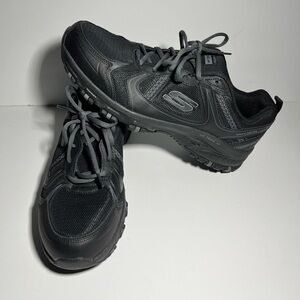 Men's Skechers - Vast Adventure Shoe Black - Wide Width 237266W-BKR Size 13